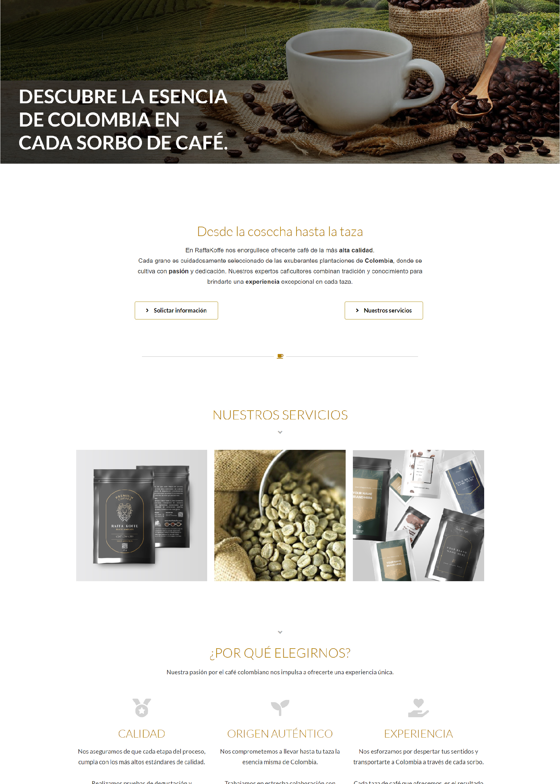 raffa koffe landing page deisgn portfolio-02